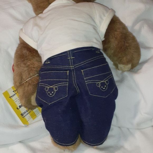 Vermont Teddy Bear Lover Boy Bear Fully Jointed‎ - Picture 3 of 6